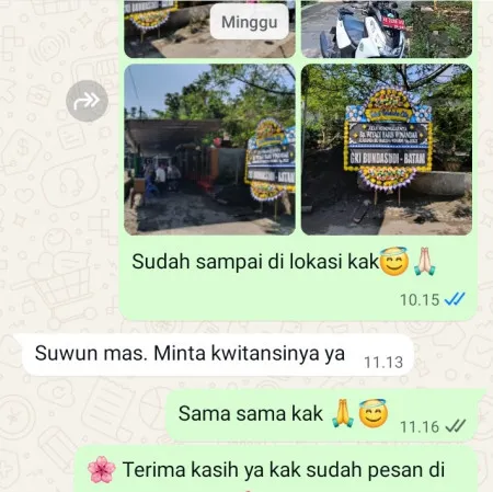 Pengiriman Papan Bunga Duka Alam Jaya
