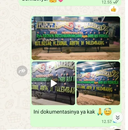 Pengiriman Papan Bunga Duka Alam Jaya