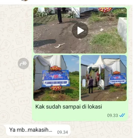 Pengiriman Karangan Bunga Alam Jaya
