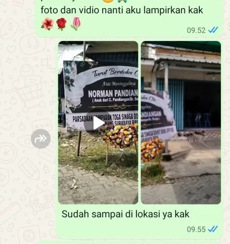 Pengiriman Karangan Bunga Alam Jaya