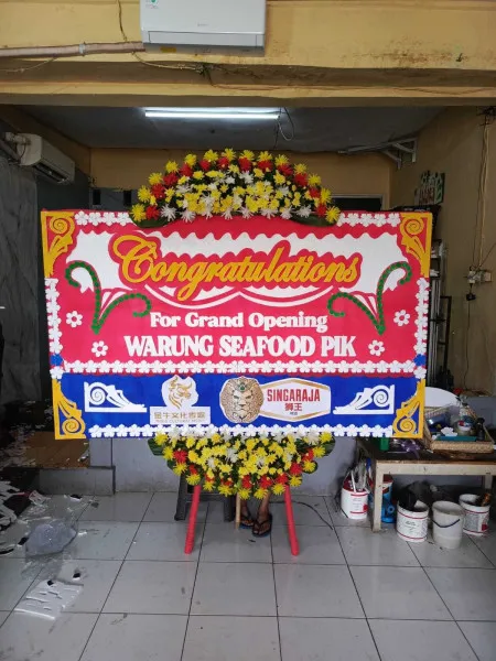 Papan Bunga Ucapan Selamat Alam Jaya